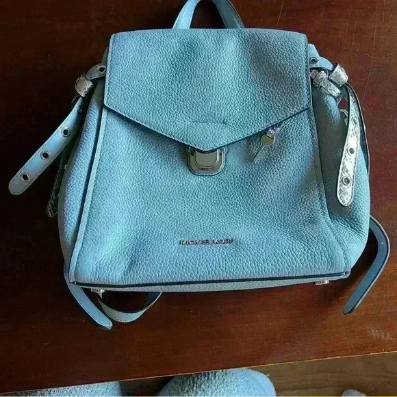 MICHAEL Michael Kors Handbags - Michael’s Kors blue backpack